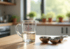 Verseuse de cuisine avec mesure de 60 ml et cuillères en acier inoxydable