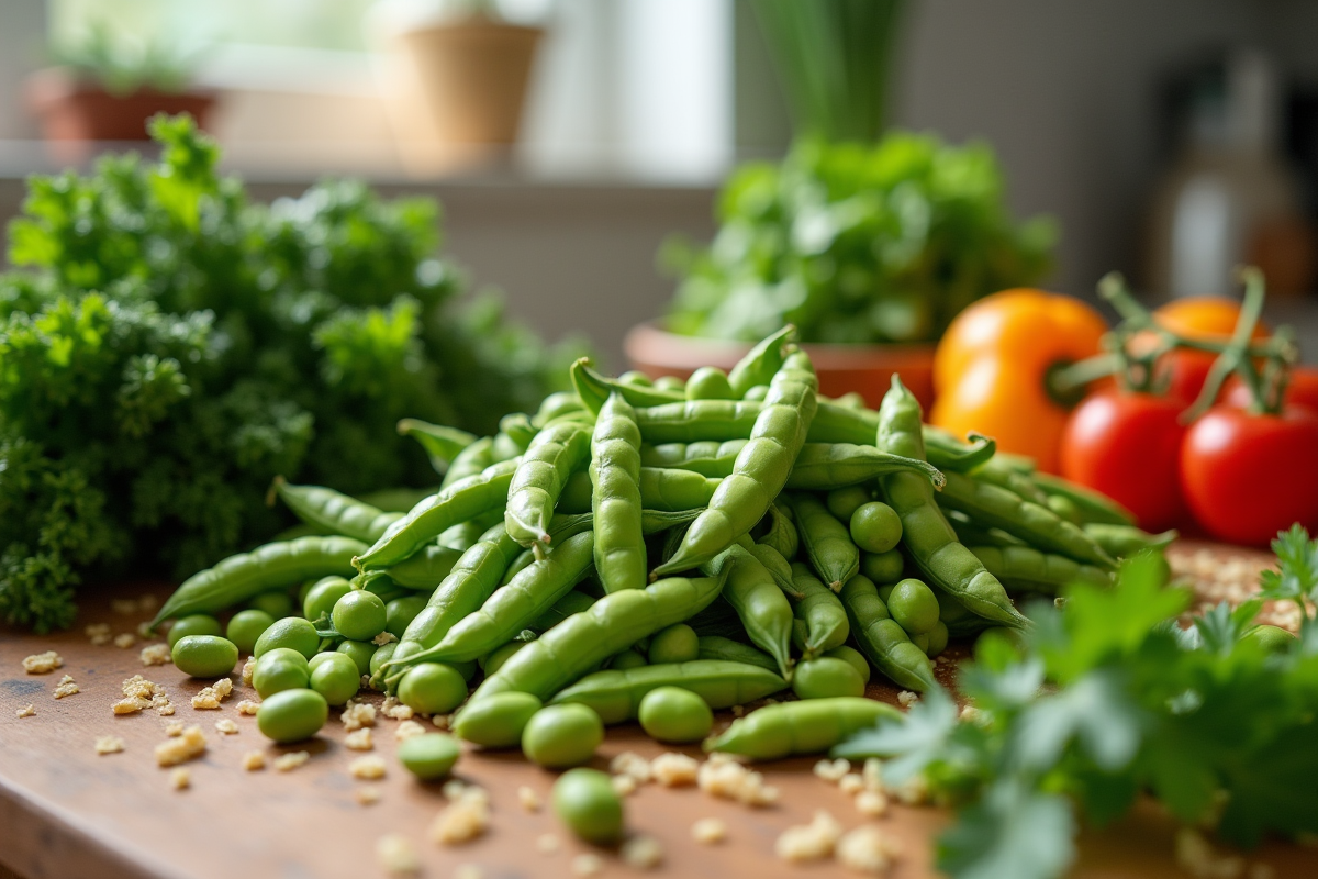 légumes protéines